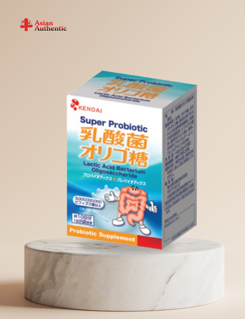 Kendai Super Probiotic digestive enzyme powder Box of 20 packs