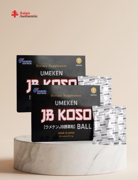 Combo of 2 pills to support the treatment of colitis and constipation Jb Koso Ball Umeken 30 packs