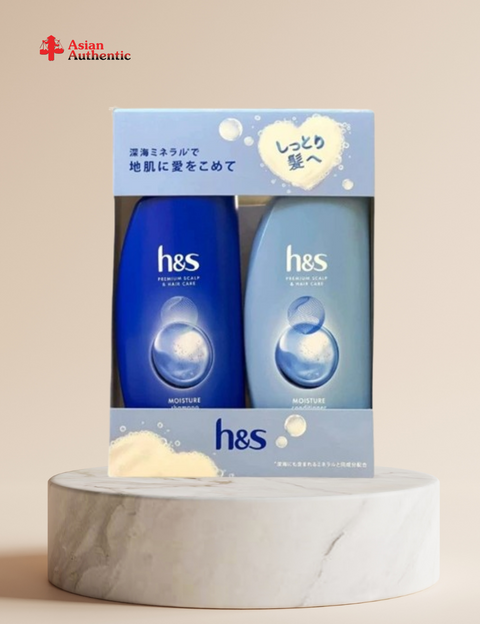 H&S shampoo and conditioner set