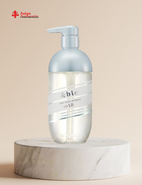 Natural organic shampoo &BIO Pure Moist Shampoo