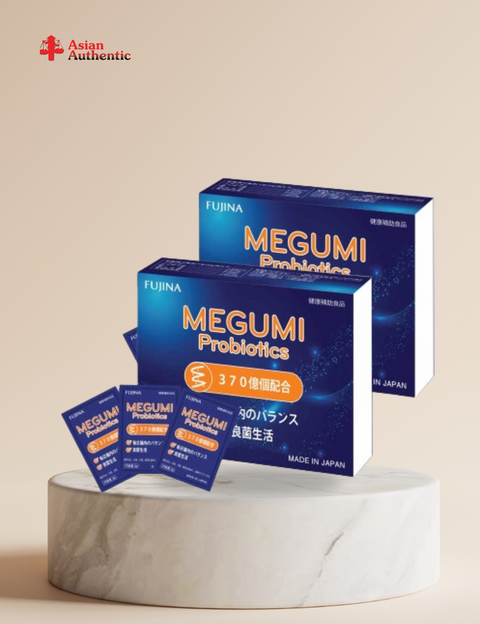 Combo of 2 boxes of Japanese Megumi Probiotic Powder (1 Box of 15 packs)