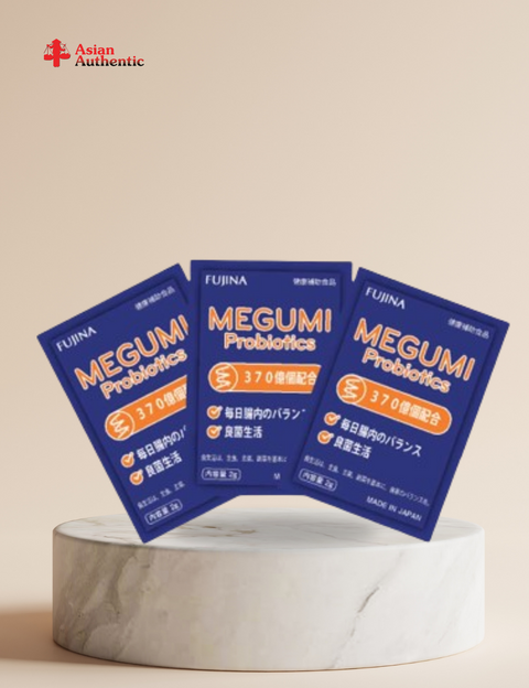 Combo of 2 boxes of Japanese Megumi Probiotic Powder (1 Box of 15 packs)