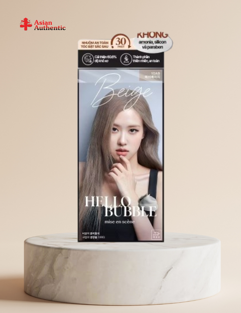 Mise en scène Hello Bubble Hair Dye Foam 125g