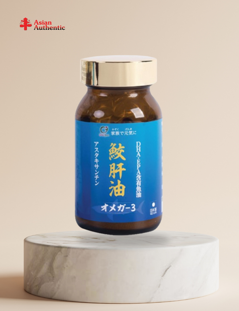 Genki Fami Omega 3 shark liver oil 90 capsules
