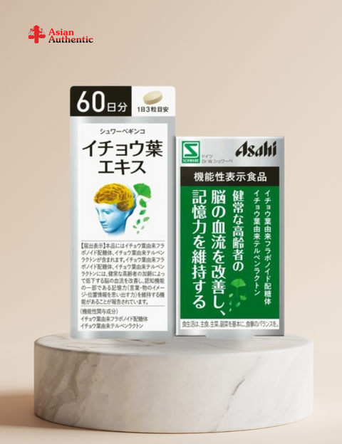 Japanese Asahi brain-boosting pills, 180 pills