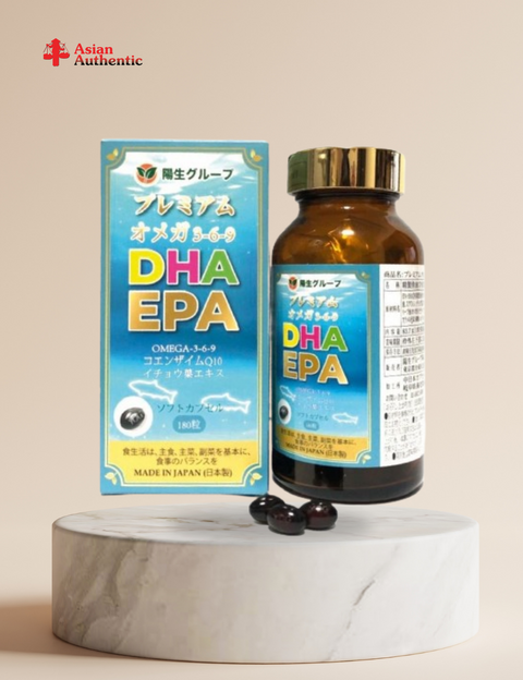 DHA/EPA Omega 3 6 9 Premium Yo Group supplement pills 180 pills