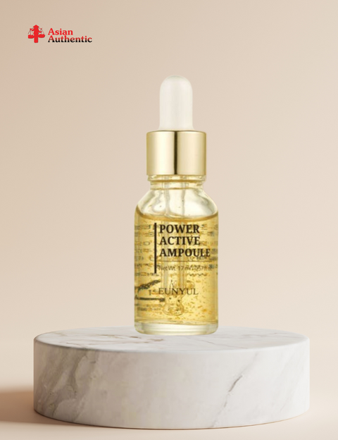 Eunyul Power Active Gold Ampoule 24K Gold Essence | Anti-aging and firming skin