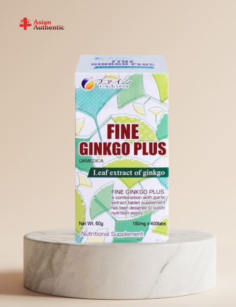 Fine Ginkgo Plus Japanese  brain supplement extracted from natural ingredients 400 capsules
