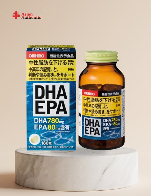 Orihiro DHA EPA Japanese brain supplement 180 tablets
