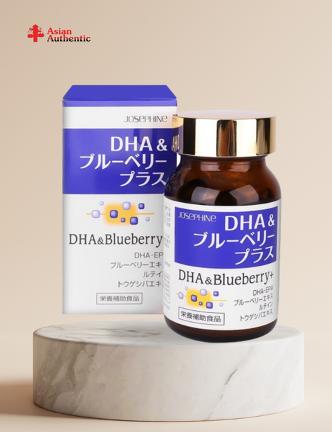 Josephine DHA & Blueberry Plus brain supplements 90 pills