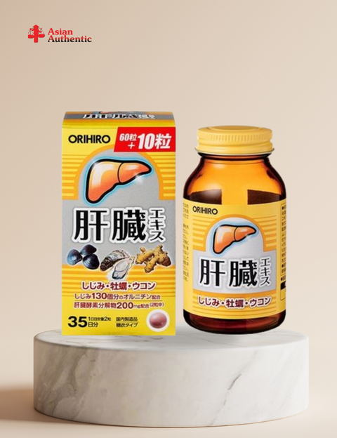 Japanese Orihiro liver tonic pills 70 pills