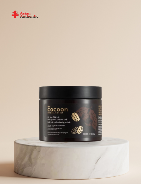 Body scrub with Dak Lak coffee extract Cocoon Coffee Body Polish 200ml