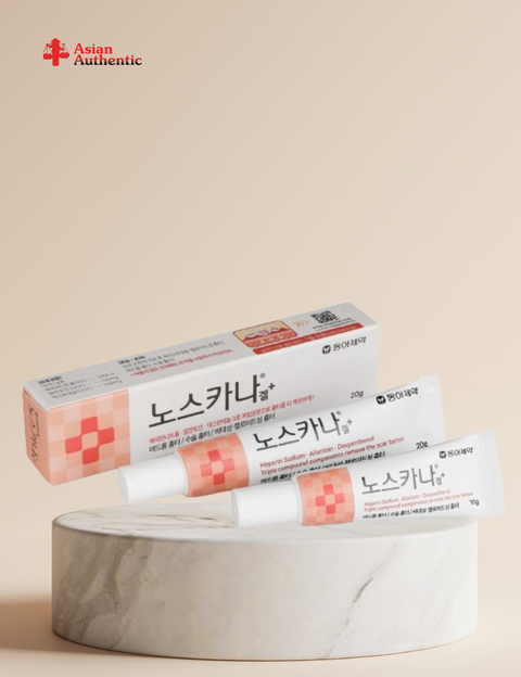 Noscarna Korean cream to help fade dark scars