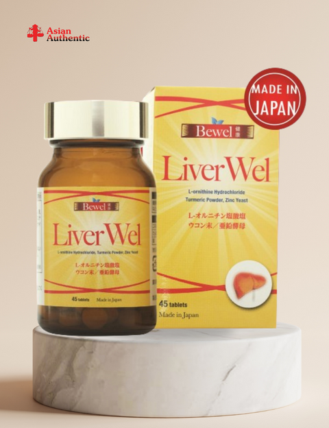 Waki Bewel Liverwel liver detoxifying and nourishing pills 45 pills