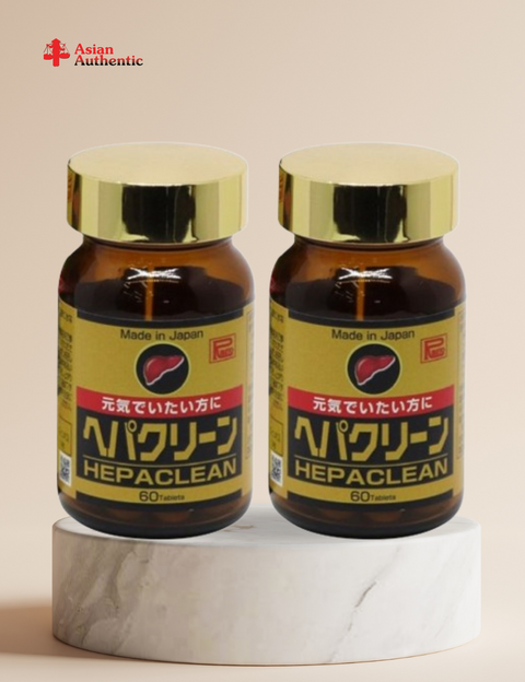 Combo of 2 boxes of Ribeto Shoji Hepaclean liver tonic pills 60 pills
