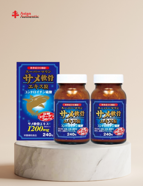 Combo of 2 boxes of Wellness Japan Super Marine bone and joint supplements 240 pills