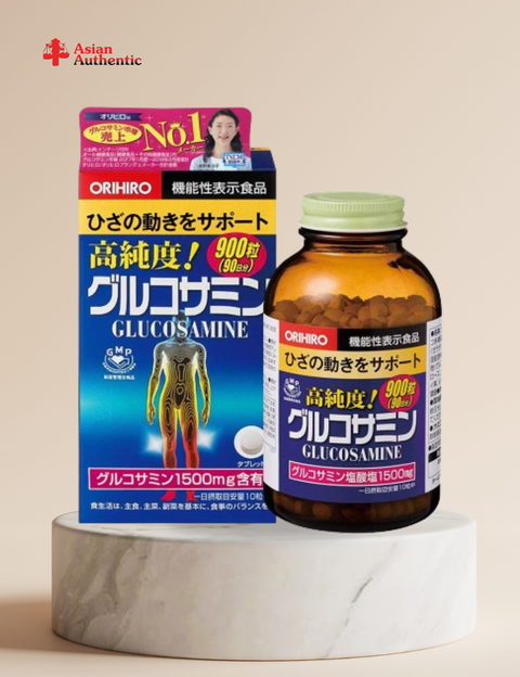 Glucosamine Orihiro bone and joint supplements 900 tablets (Genuine)