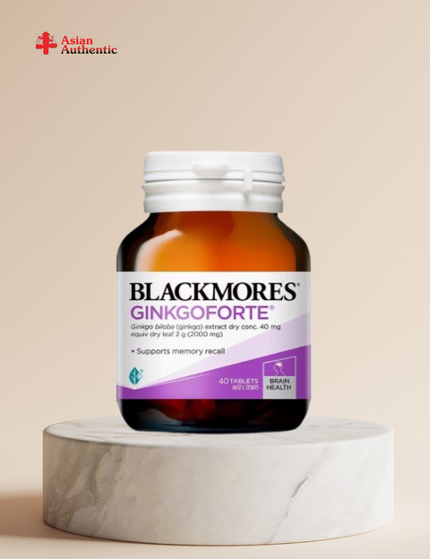 Blackmores Memory Support Ginkgoforte Brain Support 40 Capsules