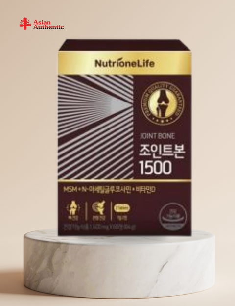 NutrioneLife Joint Bone 1500 bone and joint support pills 60 pills
