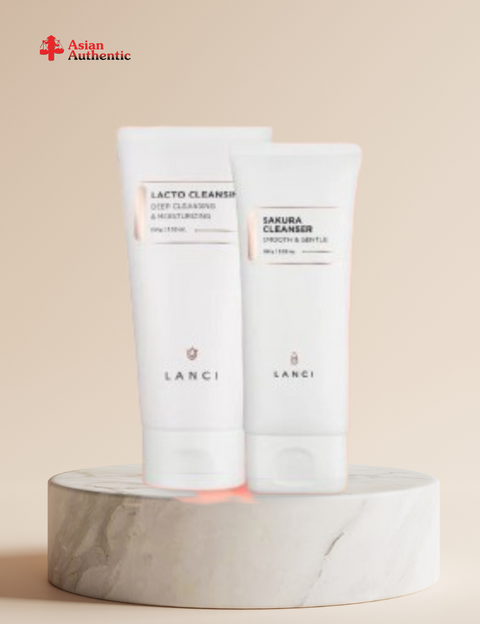 LANCI Clean Intensive Cleansing Combo (100g makeup remover + 100g facial cleanser)