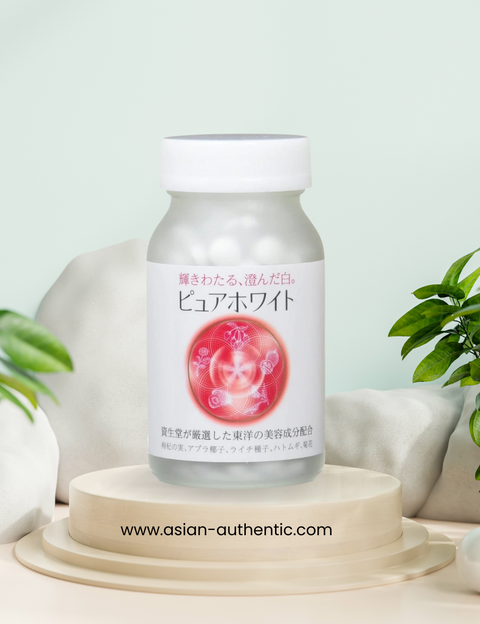 Shiseido Pure White Whitening Supplement 240 tablets - 1 month using