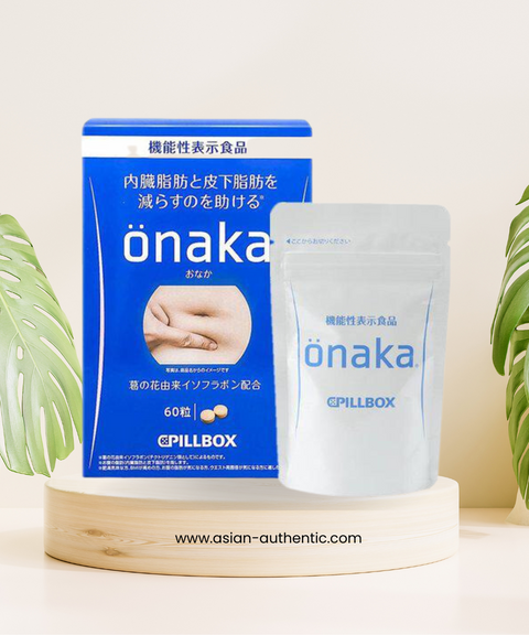 Onaka Pillbox Japanese Belly Weight Loss Pill 60 tablets