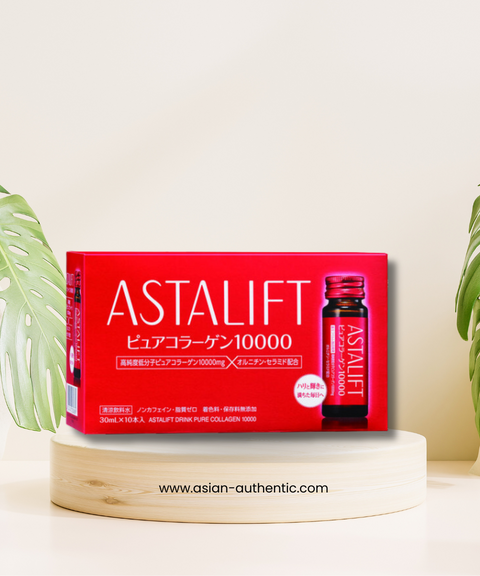 Astalift Collagen Supplement Drink Pure Collagen 10000mg 50ml x 10 bottles