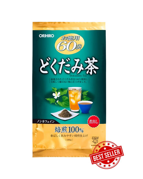 Dokudami Orihiro Detoxification Support Lettuce Tea 60 packs