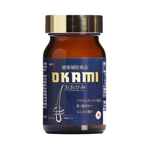 Okami Kensei Hair Growth Support Pills 180 tablets