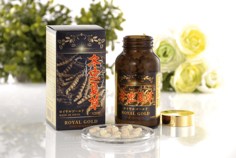 Royal Gold Tohchukasou Cordyceps 420 capsules
