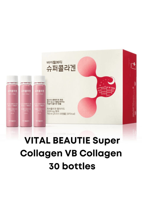 Vital Beautie Super Collagen VB Collagen 30 Bottles x 25ml - Made in Korea