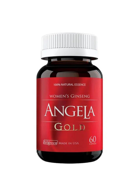 Angela Gold Ecogreen Ginseng Enhances Beauty and Female Physiology (60 tablets)