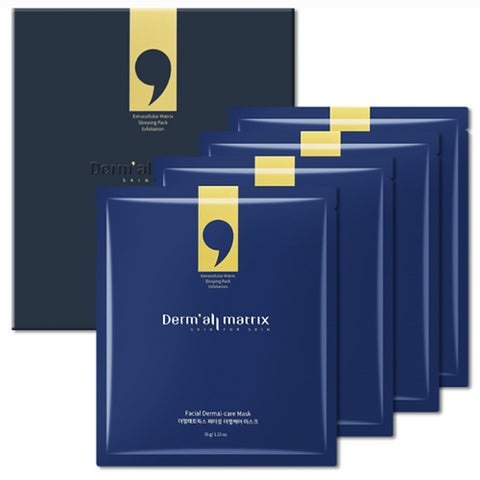 [Derm·all Matrix] Daily Facial Dermal-care 35g x 4 Sheets - NEW Version