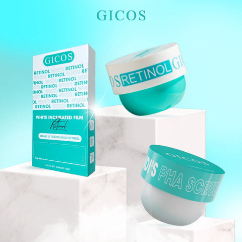 Gicos Retinol Skin Whitening Products (set of 3 items)