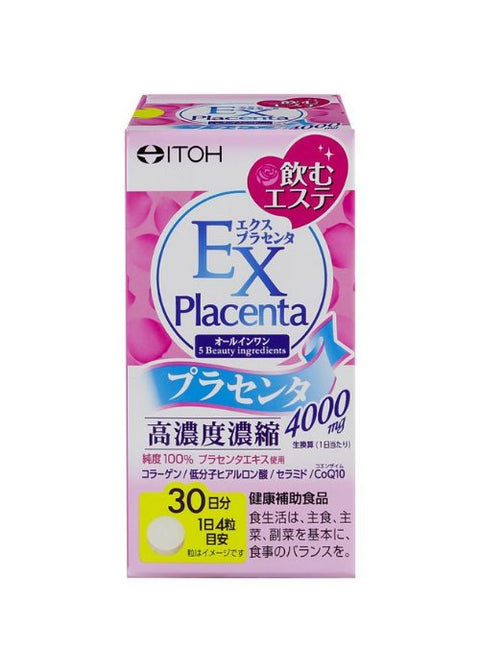 Itoh EX Placenta 400mg 120 tablets