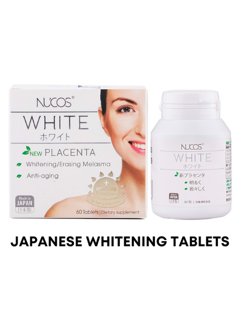 Nucos White Whitening Tablets 60 tablets